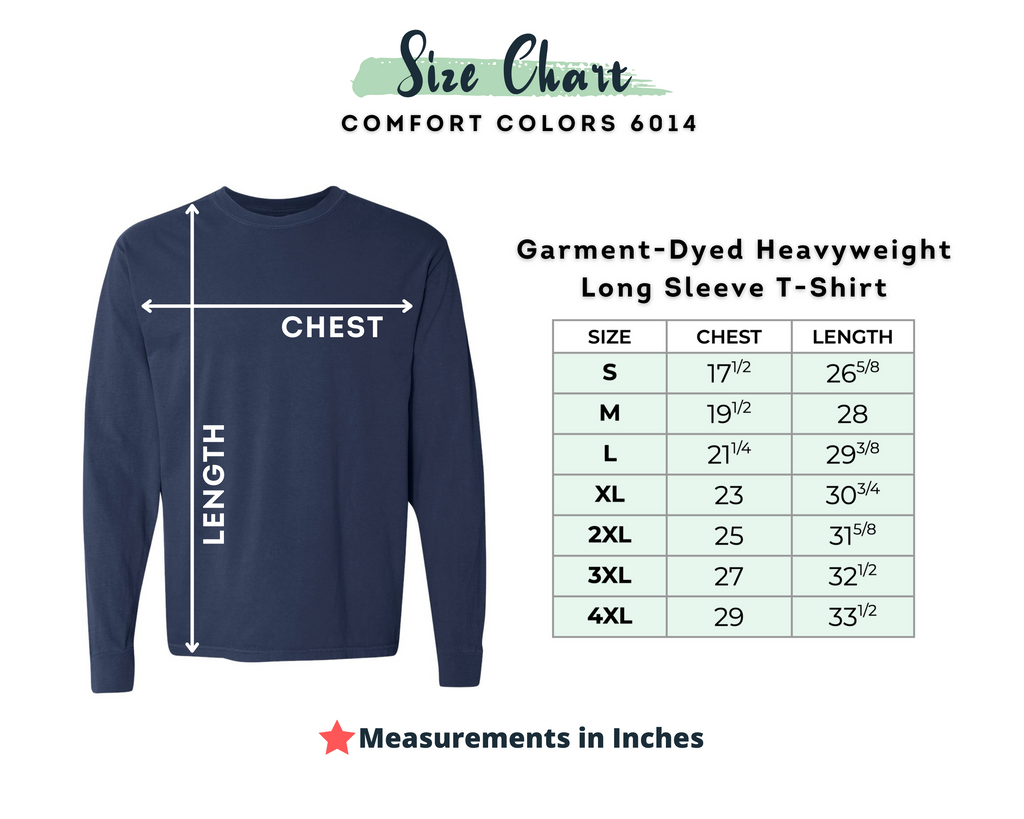 Comfort Color Long Sleeve