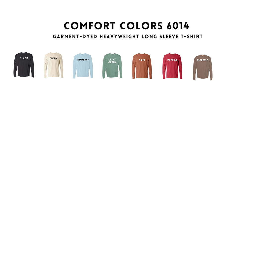 Comfort Color Long Sleeve